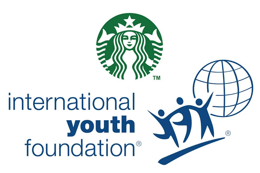 Thanks Starbucks & International Youth Foundation!